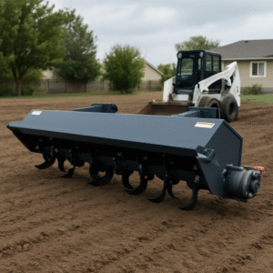 Haugen Skid Steer Rotary Tillers