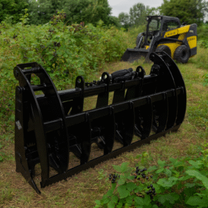 Top Dog Skid Steer Rake Grapple