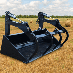 Top Dog 84" Skid Steer High Capacity Bucket Grapple