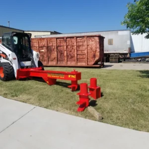 TM Manufacturing Pro 2 Skid Steer Log Splitter