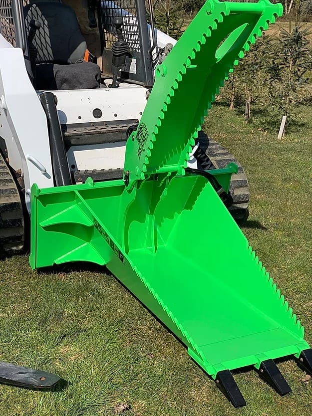 Skid Steer Reaper Stump Bucket On Sale