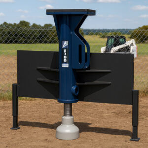 ARD E-780 Skid Steer Post Driver