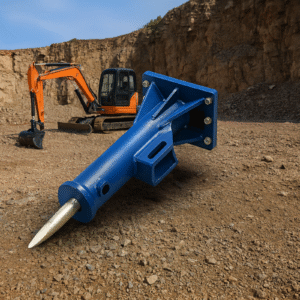 ARD E-680 Mini Excavator Concrete Breaker