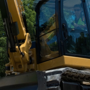 Shields CAT C & D Series 1/2" Polycarbonate Excavator Door - Lower