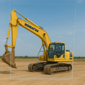 Shields Komatsu 8, 10-11 Series 1/2" Polycarbonate Excavator Door - Upper
