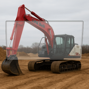 Shields Linkbelt C & L Series 1/2" Polycarbonate Excavator Door - Lower
