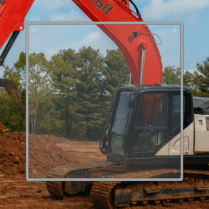 Shields Linkbelt C & L Series 1/2" Polycarbonate Excavator Door - Upper