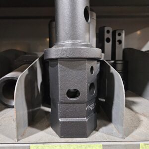 Digga 2" Hex Female - 2 9/16" Round Male Auger Adapter