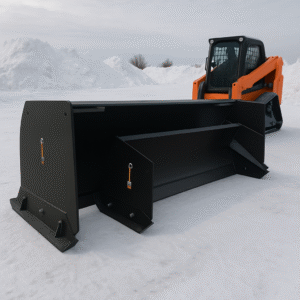ANBO Manufacturing 150 HP Skid Steer Snow Pusher