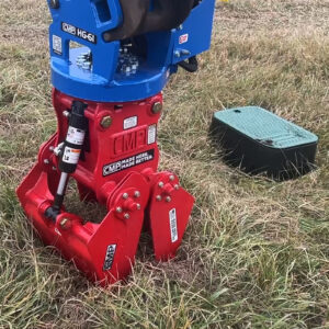 CMP HydraGator Excavator Irrigation Box Cutter