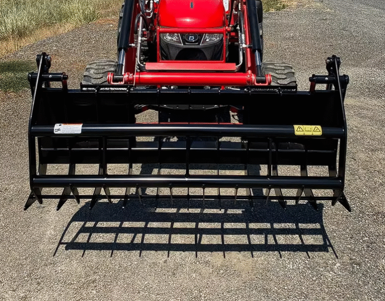 ANBO Manufacturing 30 HP Tractor Grapple Rake | Forge Attachments