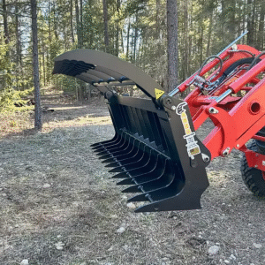 ANBO Manufacturing Utility Sub-Compact Grapple Rake