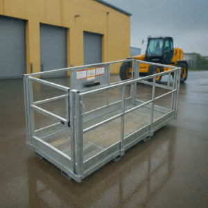 Haugen Telehandler Galvanized Work Platform