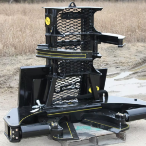 M&M Hydra Clip 16" Skid Steer Tree Shear With 48" Guard and Tree Grapple