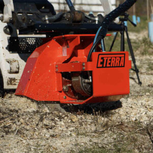 Eterra Mini Skid Steer Vortex Stump Grinder